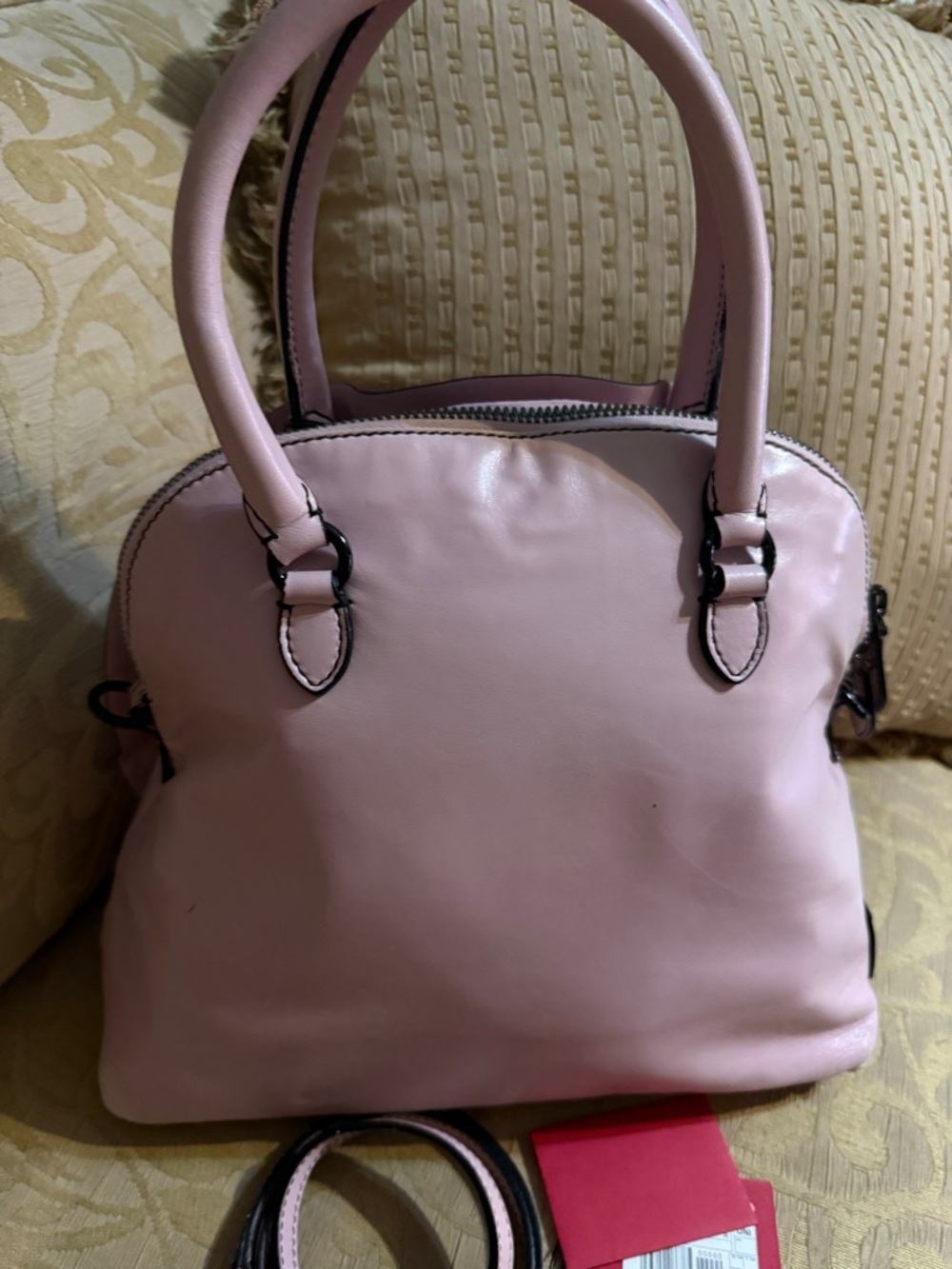 Valentino Petale Rose Dome Satchel preowned - Picture 2 of 16